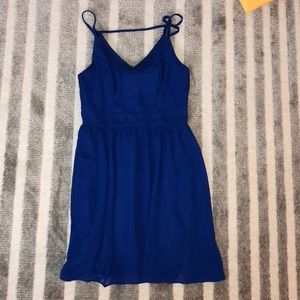 Blue dress